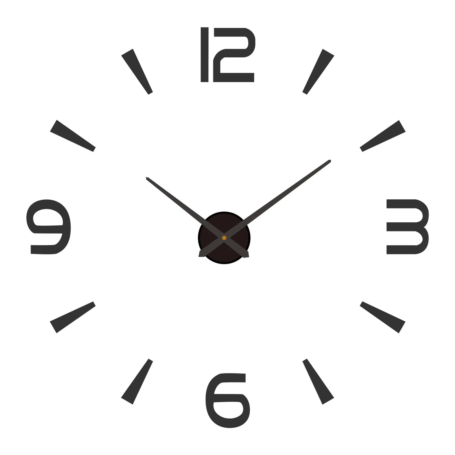 Modern Design Large Wall Clock 3D DIY Quartz Clocks Fashion Watches Acrylic Mirror Stickers Living Room Home Decor Horloge