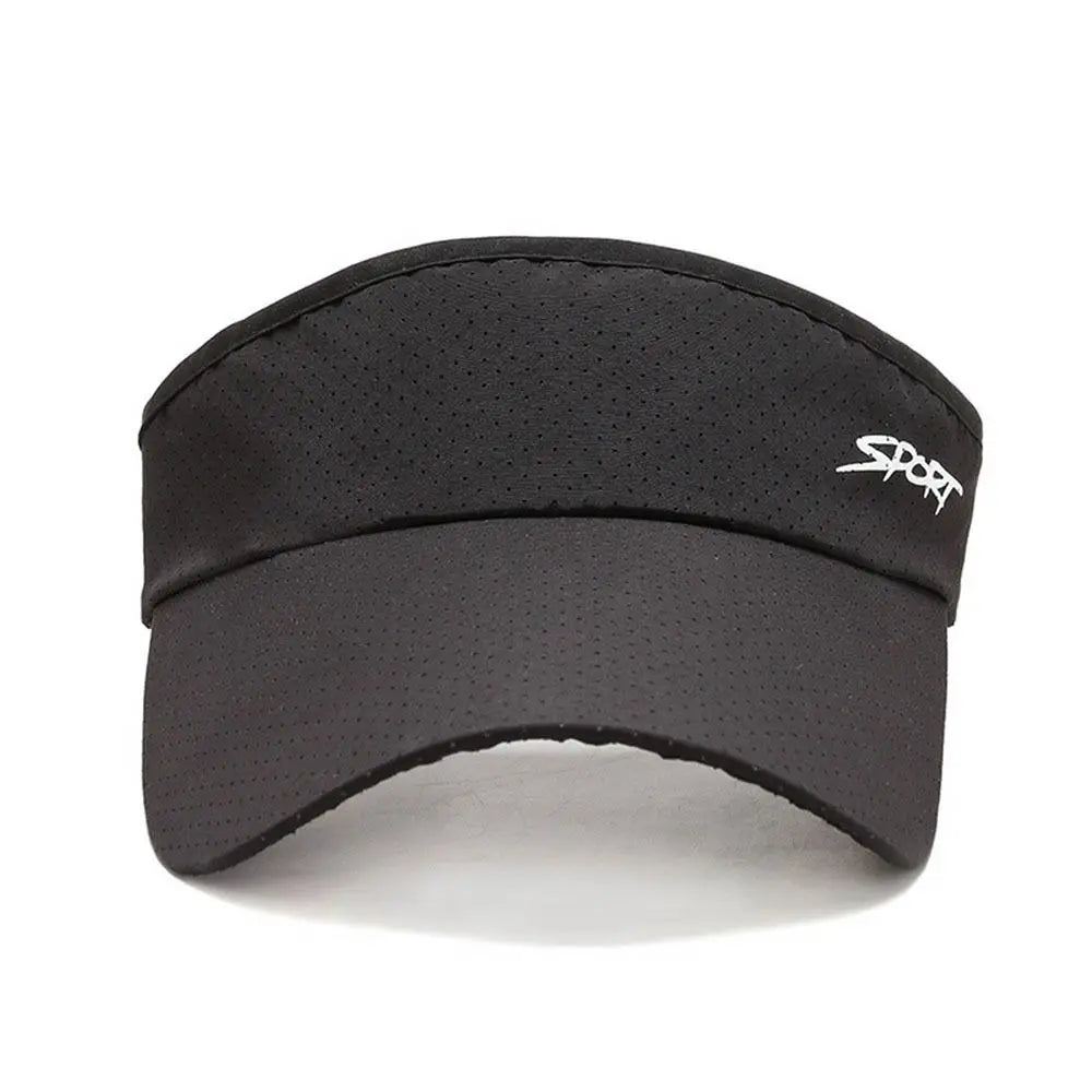 Fashion Solid Color UV Protection Sun Hat Women Summer Sunscreen Visor Hat Sports Running Tennis Golf Cap Empty Top Hat