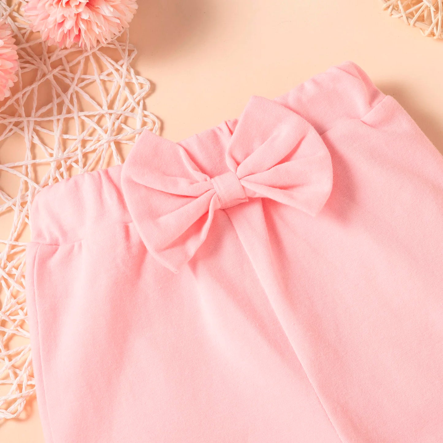 New Toddler Infant Baby Girls Clothes Letter Leopard Print Top +Bow Pants Set Baby Outfits Fall Girl Clothing 6 12 18 24 Months
