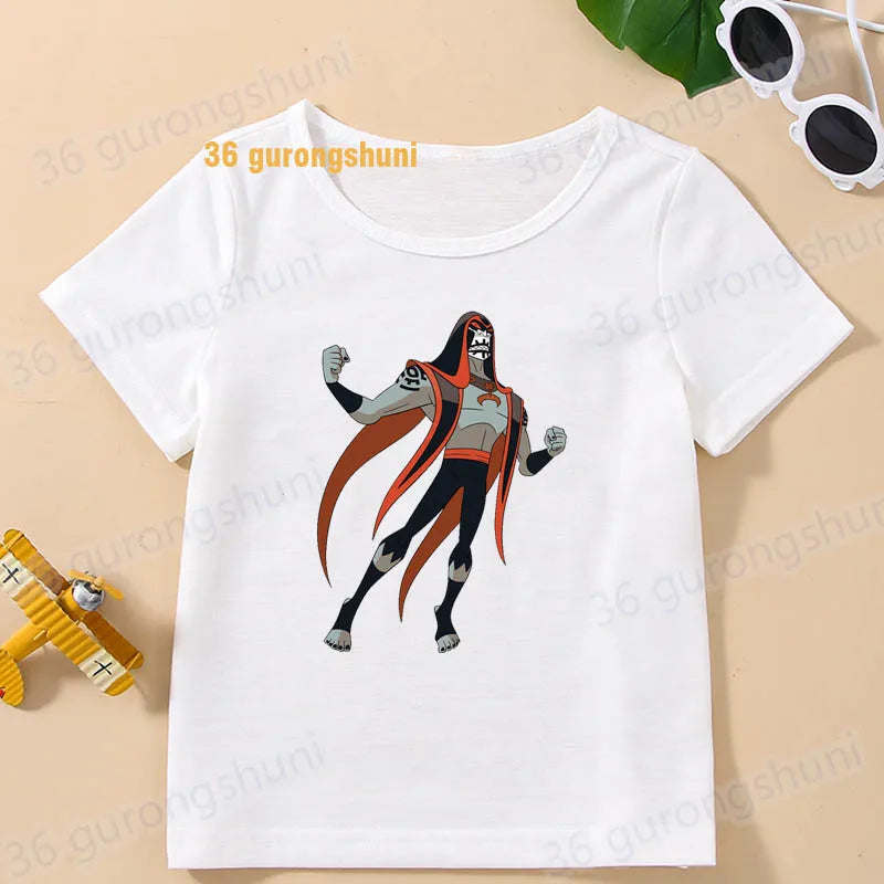 T Shirt Boys T Shirts Kids Tshirt Ben Baby T-shirts summer Short Sleeve Tops For Girls-clothing Children Clothes
