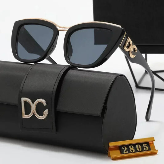Brand Designer Sunglasses Women Men Vintage Cat Eye Luxury Fashion Flat Top Goggle Driving Trendy Sun Glasses For Female UV400