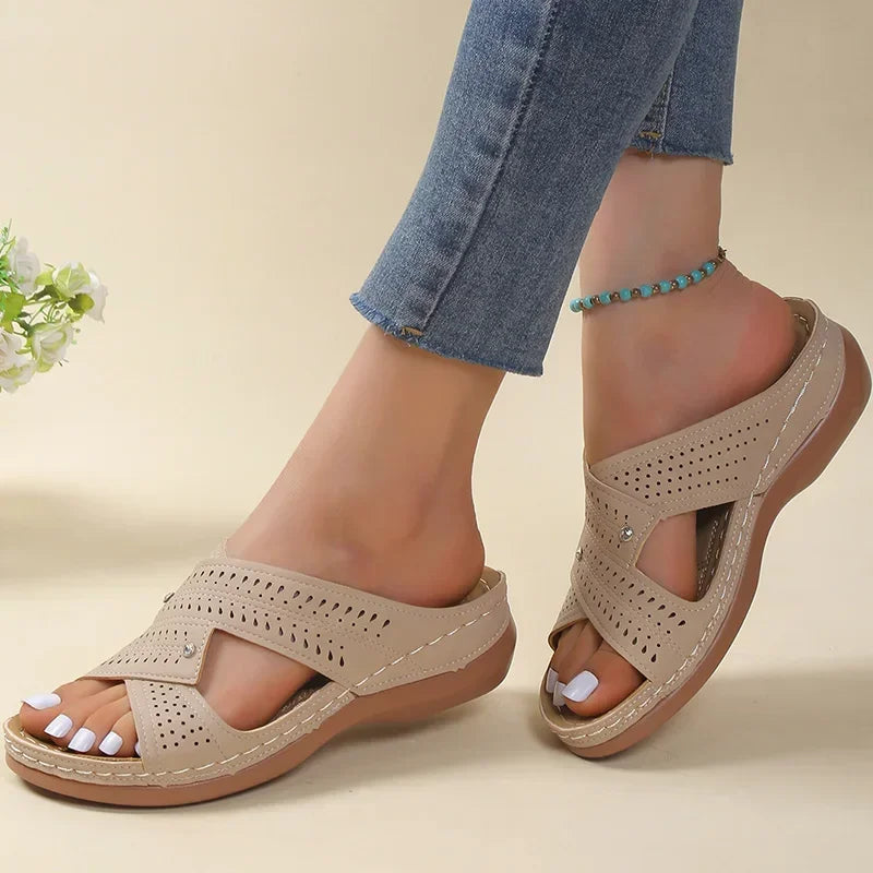 Sandals Wome Shoes Women Elegant Low Heels Sandals Summer Slippers