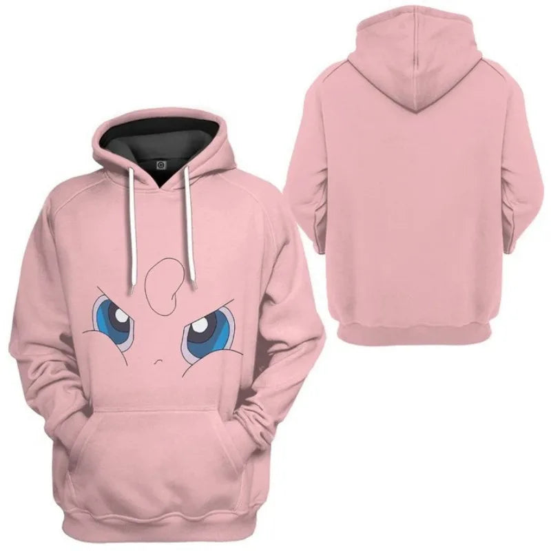 Children's Clothing POKK Hoodie Sweatshirts Autumn Winter Coats Kids Pullovers Pikachu Hoodies Baby Boys Girls Clothes