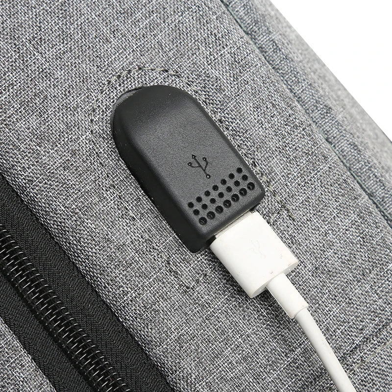 Laptop Backpack, business Travel Anti Theft Slim Durable Laptops Backpack With USB Charging Port, water Resistant College School