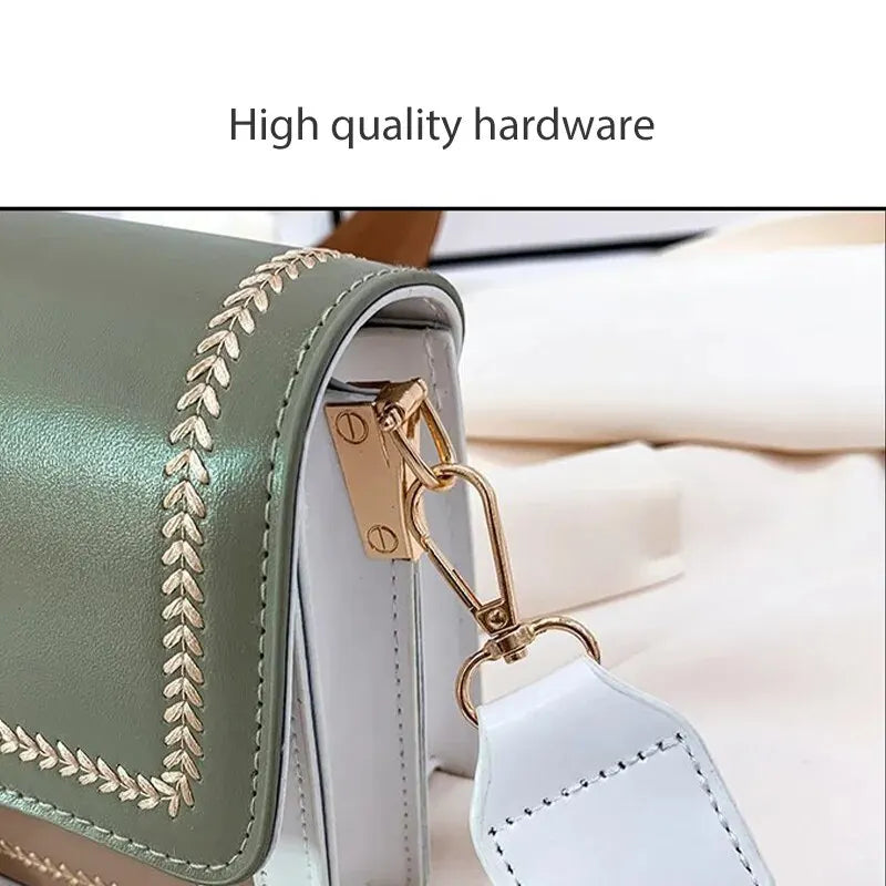 Women's Bag Sweet Color Organ Bag With Small Square Bag Simple Casual Shoulder Bag Girl Bag