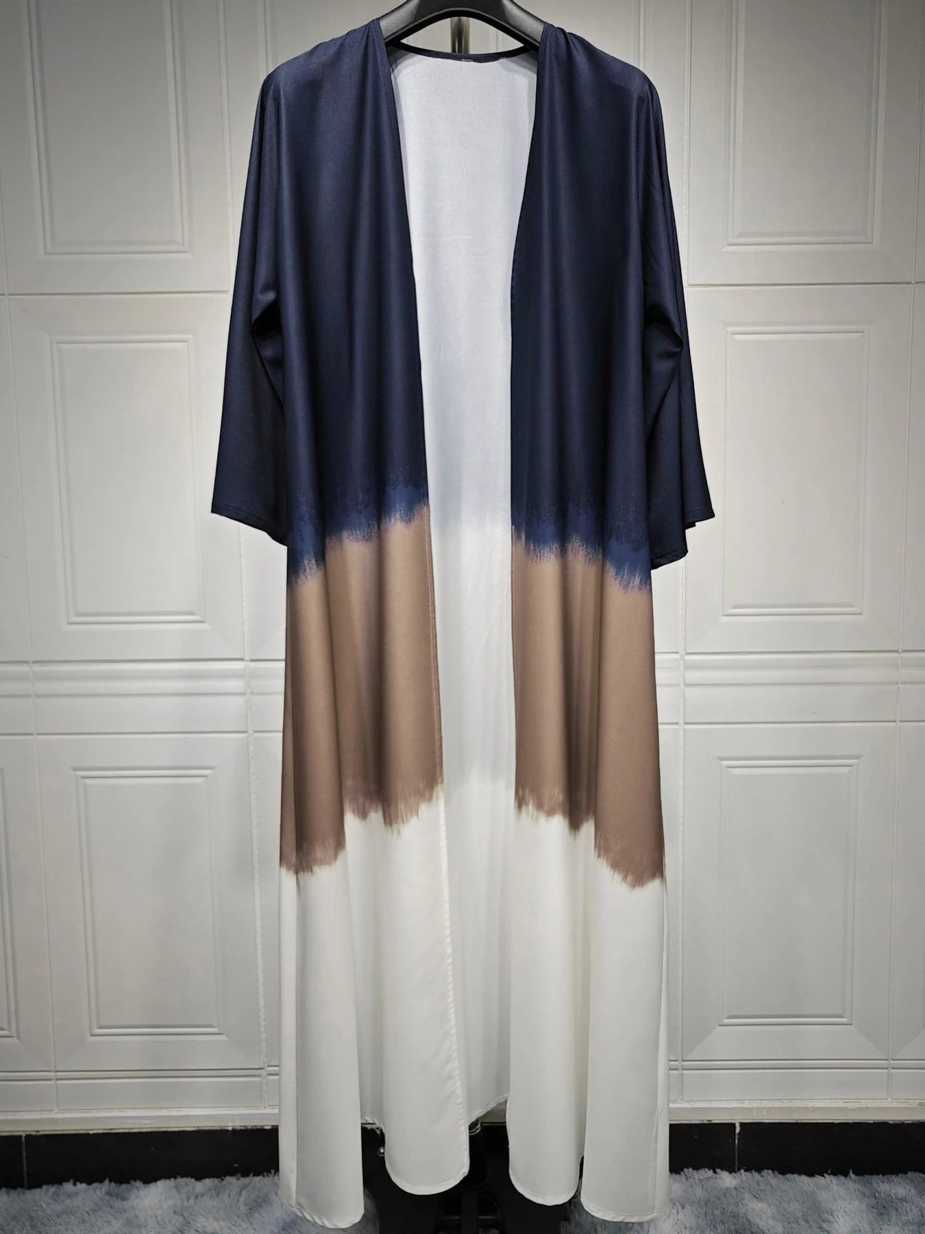 Tie-Dyed Long Dress  Robe Abaya Jalabiya