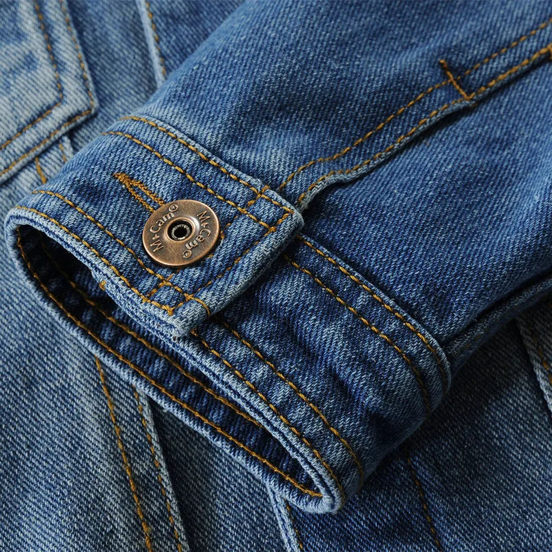 Big Boys Distressed Denim Jacket Ripped Hoodie Kids Jean Outerwear For Children's Cowboy Coat CC242
