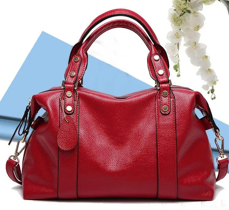 Leather Handbag Women Bag Hand Bag Fashion Shoulder Bags for women Totes Bag luxury elegant
