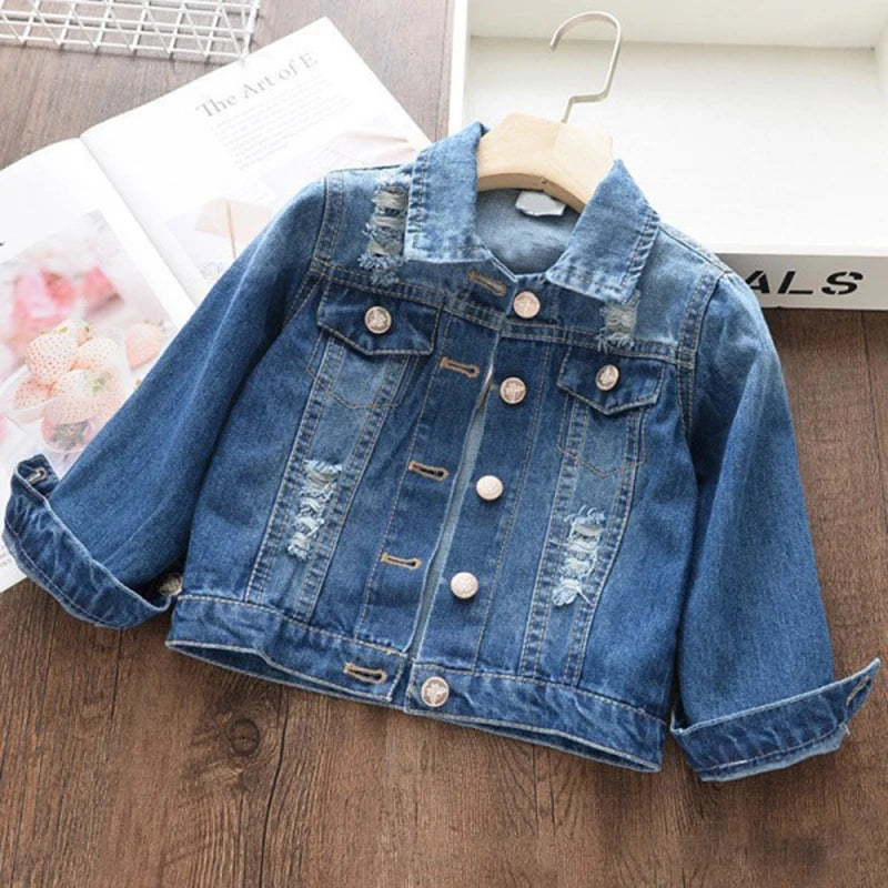 Girls Jacket Baby Boy Clothes New Fashion Spring Girls Cute  Autumn Children Outerwear Kids Clothes
