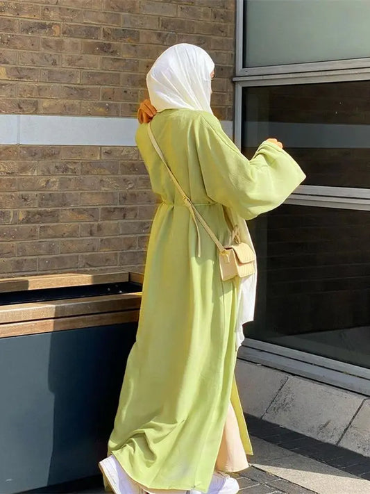 Ramadan Eid Dubai Abaya Kaftan Muslim Long Dress Turkey Prayer Islam Abayas For Women Robe Kimono Femme Musulmane Kaftan Marroco