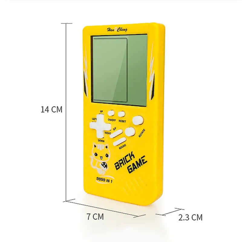 Puzzle Retro Game Console Machine Mini Portable Handheld Game Players Classic Brick Games Nostalgic For Children Toys Kids Gifts