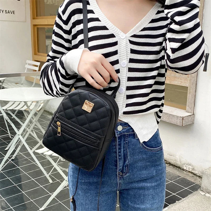 Fashion Backpack Women Casual Waterproof School Bags For Teenage Girl Multi-Function Shoulder Bag Travel Rucksack