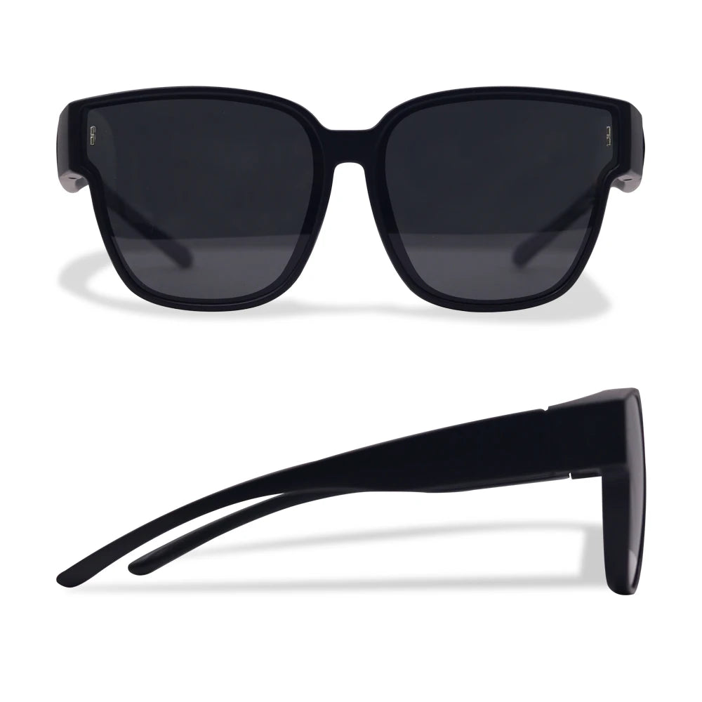 Fit Over Glasses Sunglasses For Women Brand Design Oversized Trendy Polarized Glasses For Driving Fishing Anti-glare UV400