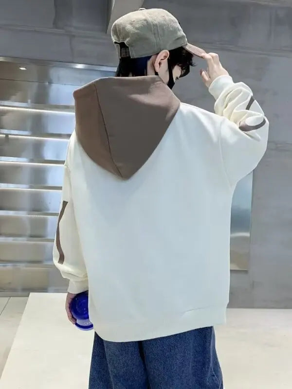 Boys Loose Pullover Hoodie Clothes for Teens Fashion Spring Autumn Boys Sweatshirt Hoodies Casual Streetwear kids