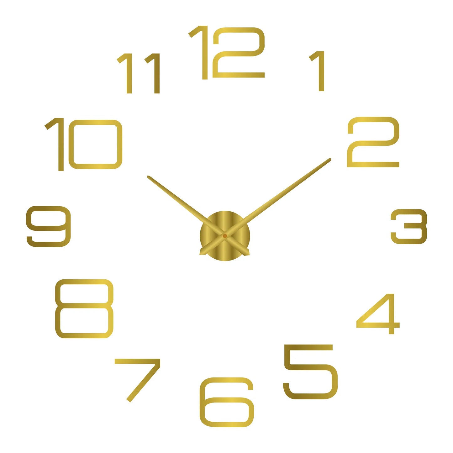 Modern Design Large Wall Clock 3D DIY Quartz Clocks Fashion Watches Acrylic Mirror Stickers Living Room Home Decor Horloge