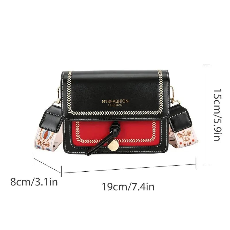 Women's Bag Sweet Color Organ Bag With Small Square Bag Simple Casual Shoulder Bag Girl Bag