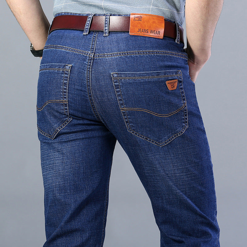 Casual Korean-style Comfortable Stretch Straight Jeans