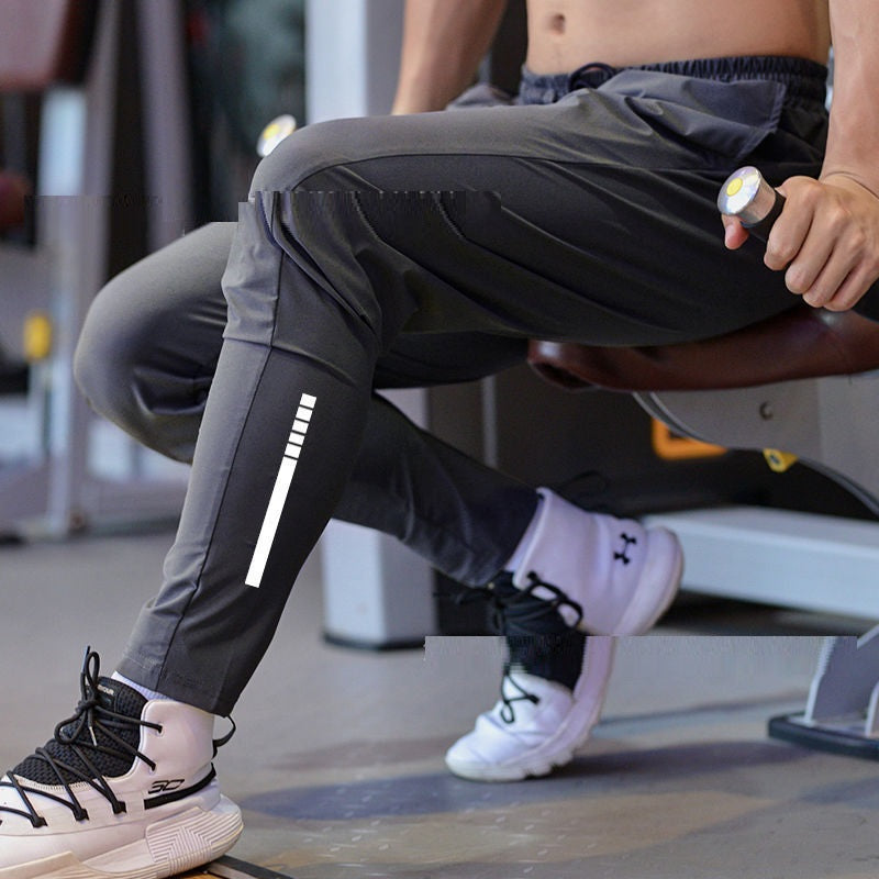 Men's Slim Fit Breathable Stretch Thin Summer Pencil Pants